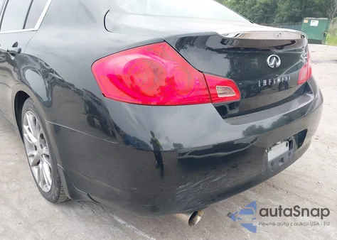 2007 Infiniti G35 Sport W/6-Speed Manual z USA, uszkodzony, nr VIN JNKBV61EX7M710547